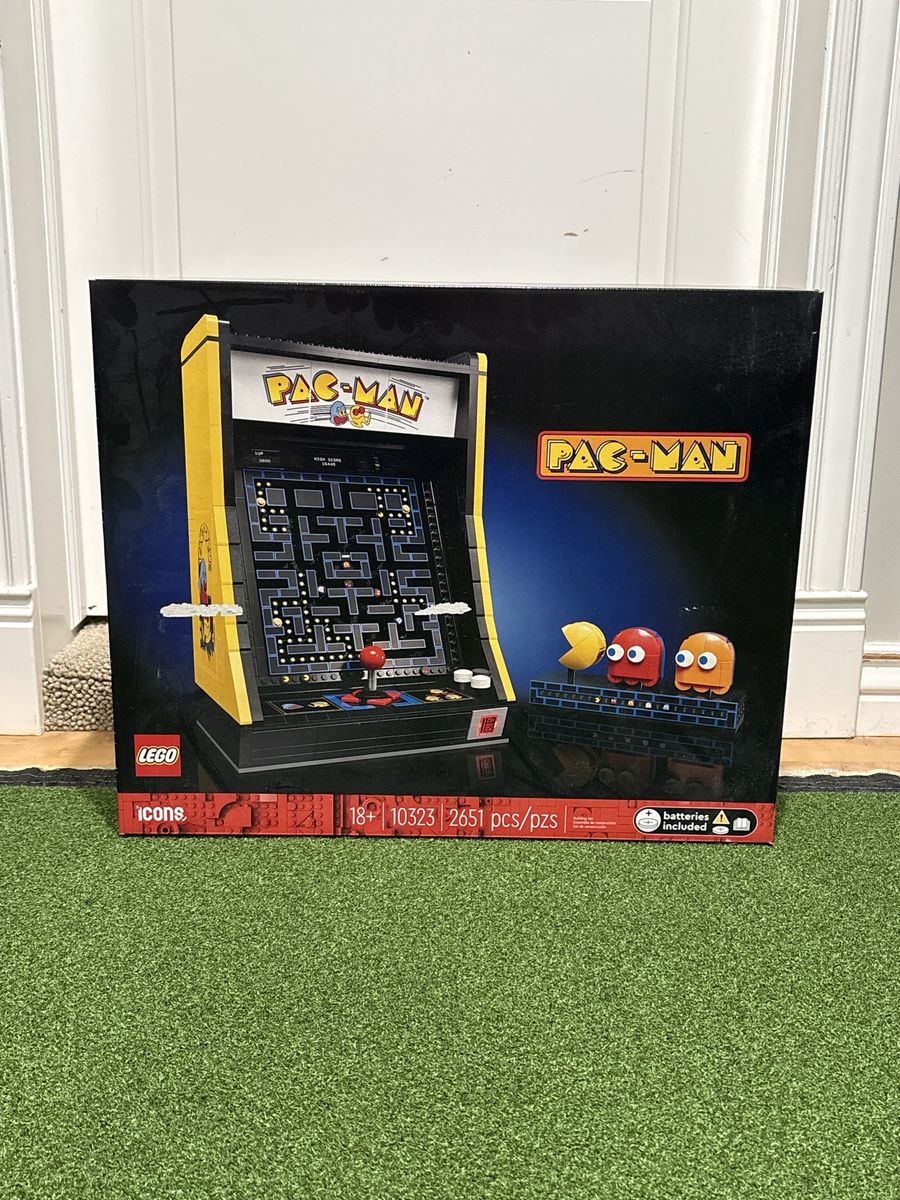 LEGO ICONS PAC-MAN Arcade 10323 Building Set - 2651 Pieces, New Sealed Box