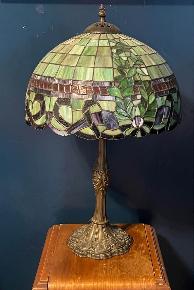 Tiffany style lamp