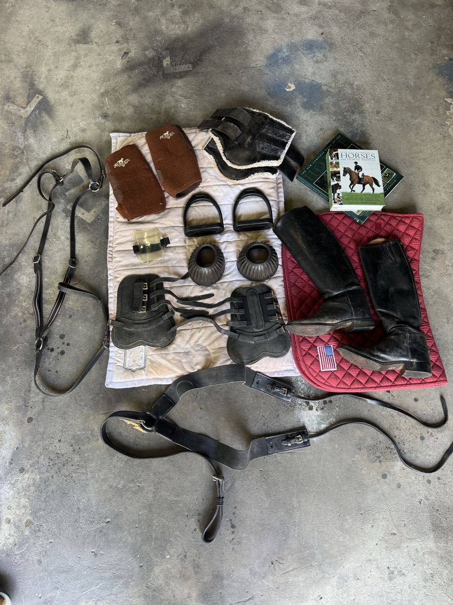 FREE to horse loving home: Riding equipment