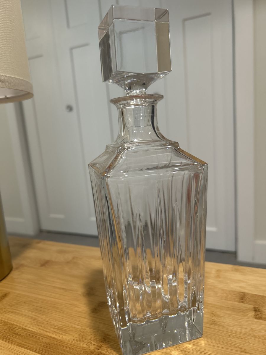 Crystal Decanter with Stopper