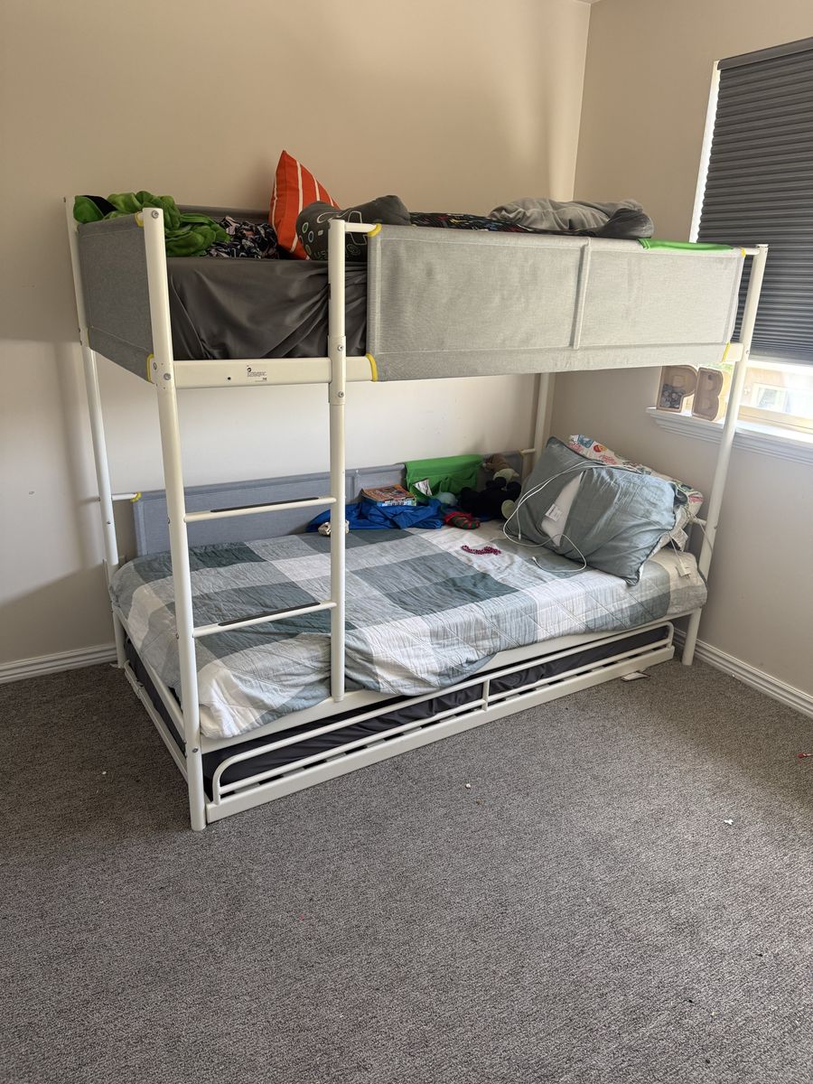IKEA Vitval bunk with trundle
