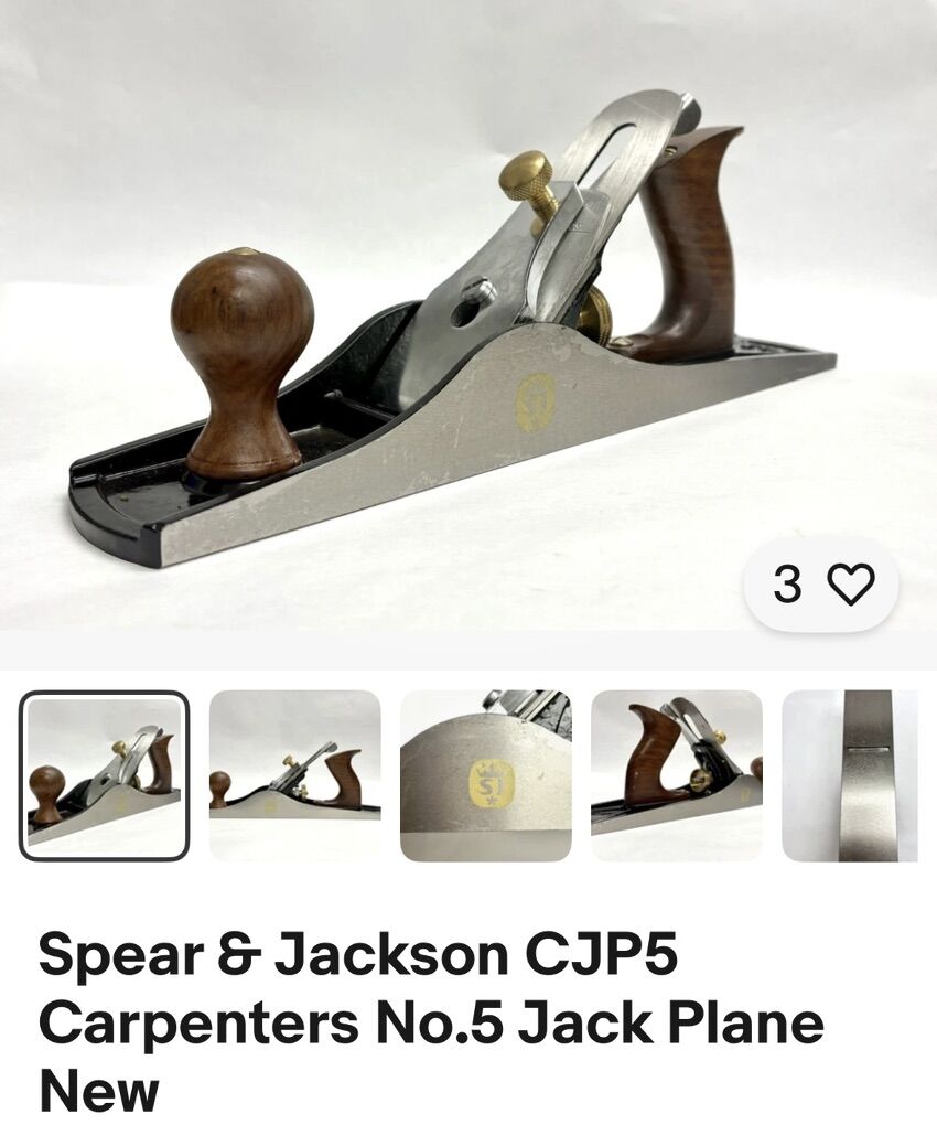 Spear & Jackson CJP5 Carpenters No.5 Jack Plane