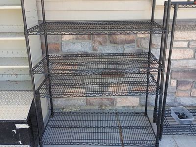 Shelving Units Metal, Adjustable