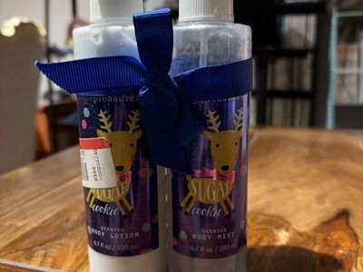 Simple Pleasures Sugar Cookie Scented Body Lotion & Mist Set, 6.7 fl oz each
