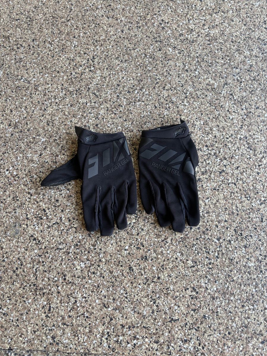 Fox Racing Ranger Gel Cycling Gloves Black size Extra Large