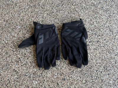 Fox Racing Ranger Gel Cycling Gloves Black size Extra Large