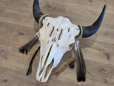 Tribal Bison Head