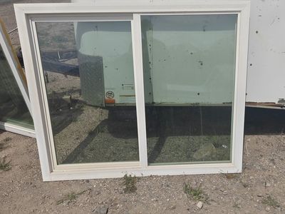 used white window