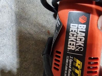 Black & Decker RTX 3 Speed Rotary Tool 12,000/24,000/30,000 RPM with Cut-Off Discs
