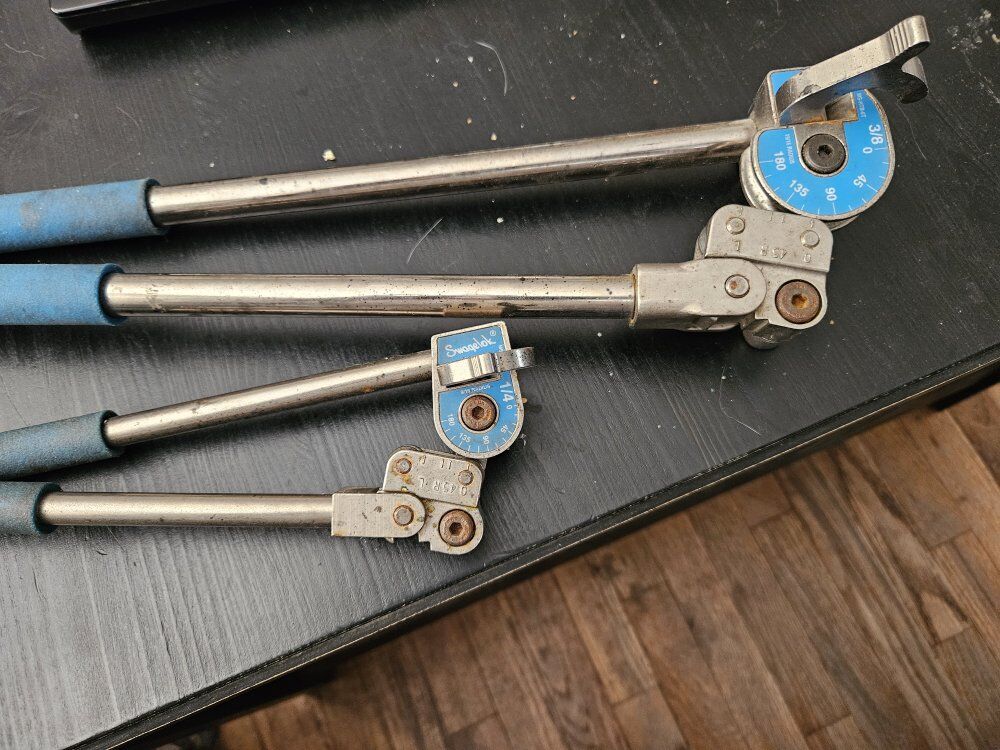 Swagelock pipe benders