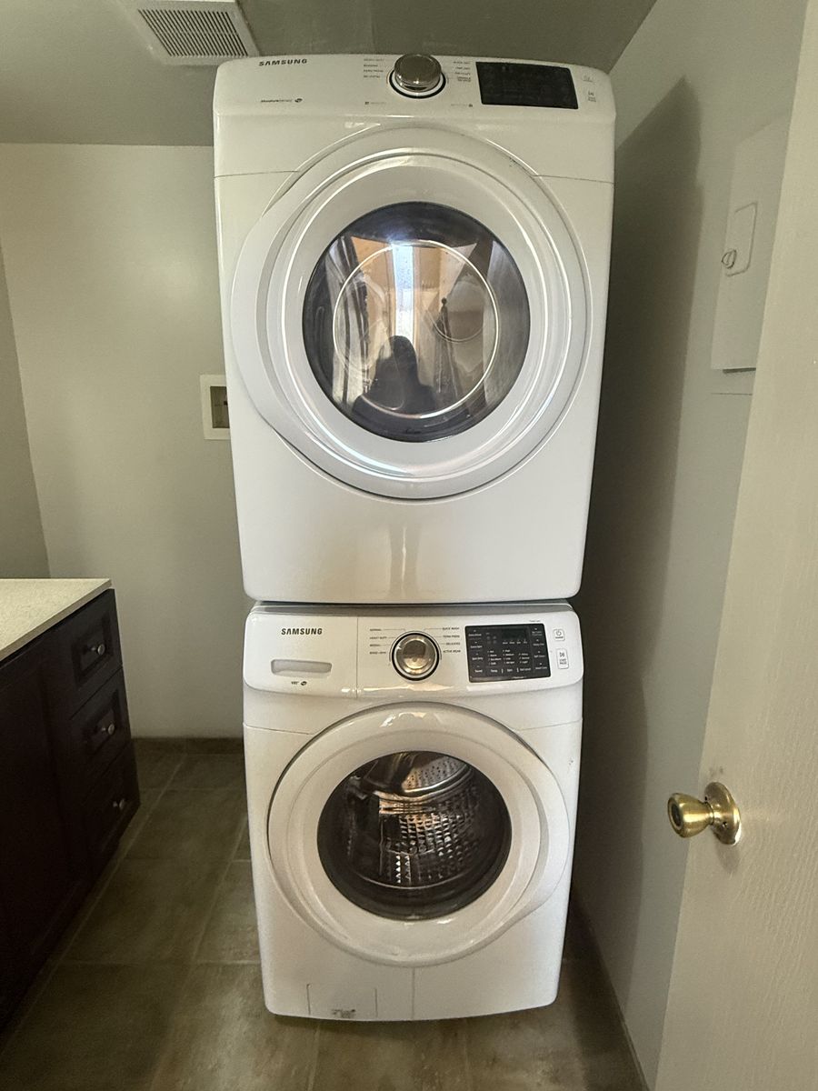 Samsung Washer And Dryer -stacked