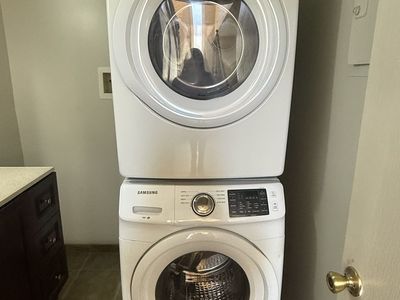 Samsung Washer And Dryer -stacked