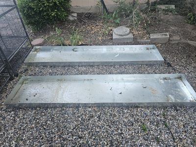 Two 9ft Guinea Pig Cage Bases