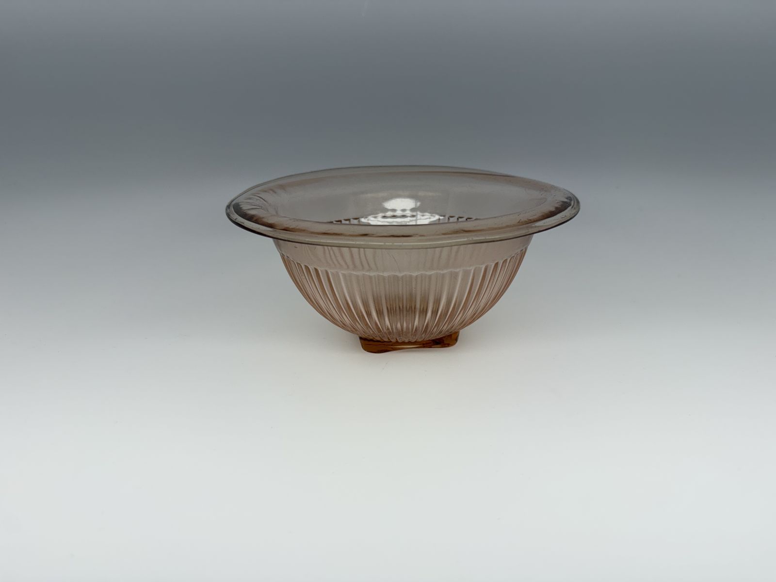 Federal Glass nesting bowl Pink Depression Glass