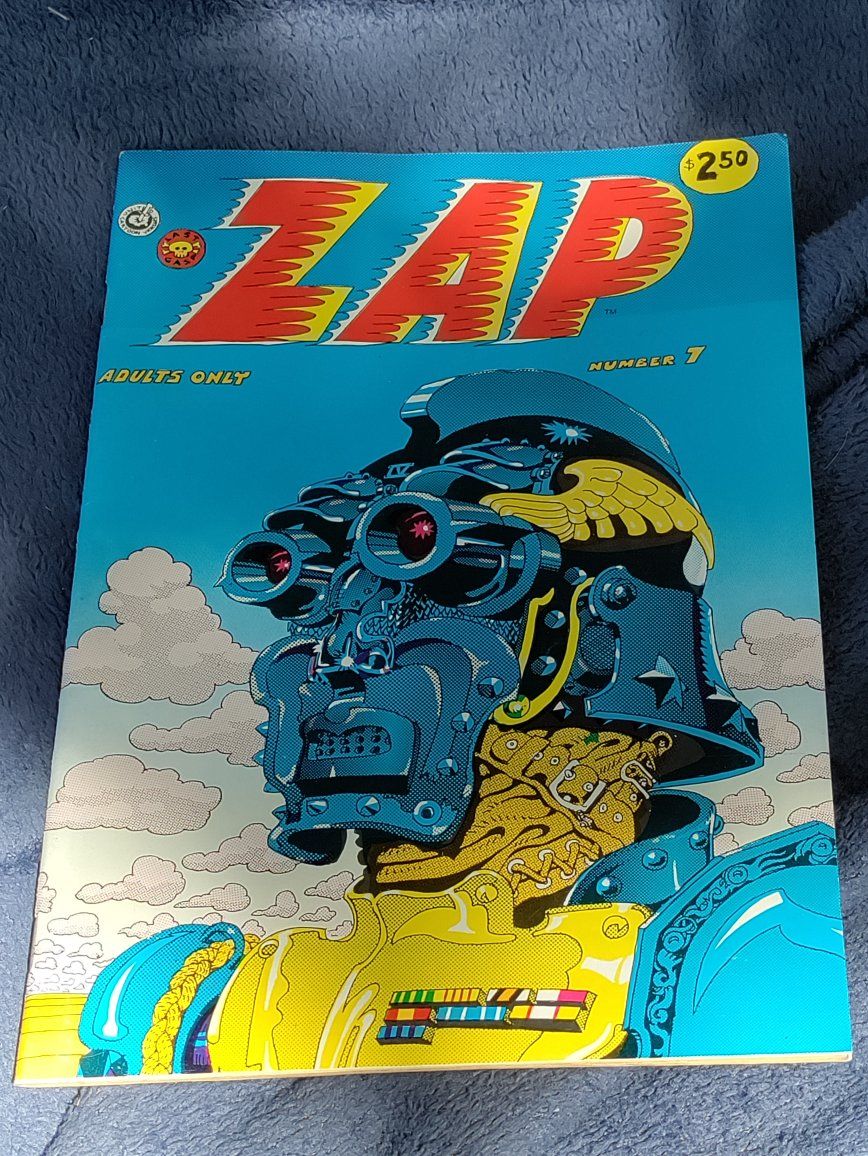 Zap Comix #7 (Number 7) R. Crumb Adults Only Vintage Underground Comic Book 1974