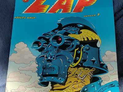Zap Comix #7 (Number 7) R. Crumb Adults Only Vintage Underground Comic Book 1974