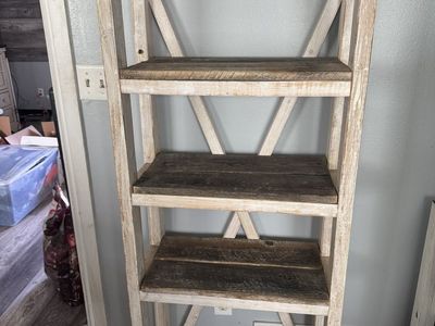 Wooden shelf