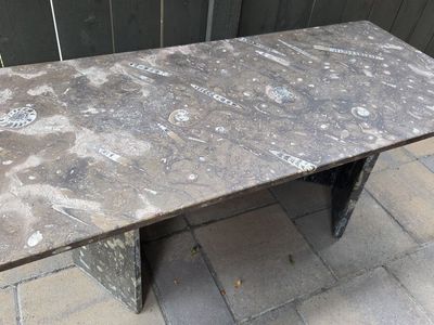 Moroccan Brown Fossil coffee table