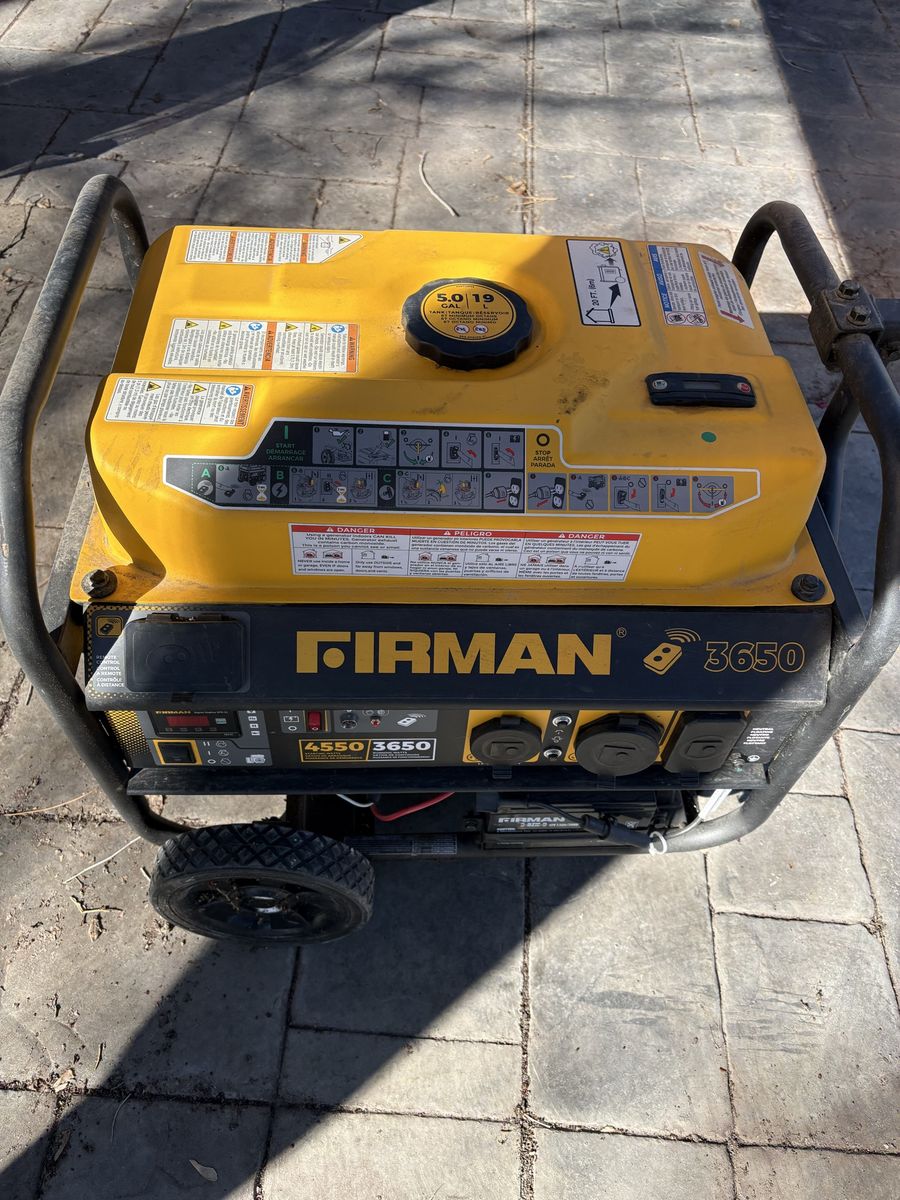 Firman 4550/3650 Generator