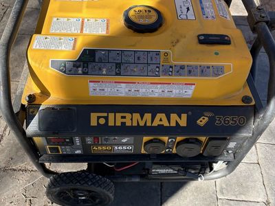 Firman 4550/3650 Generator