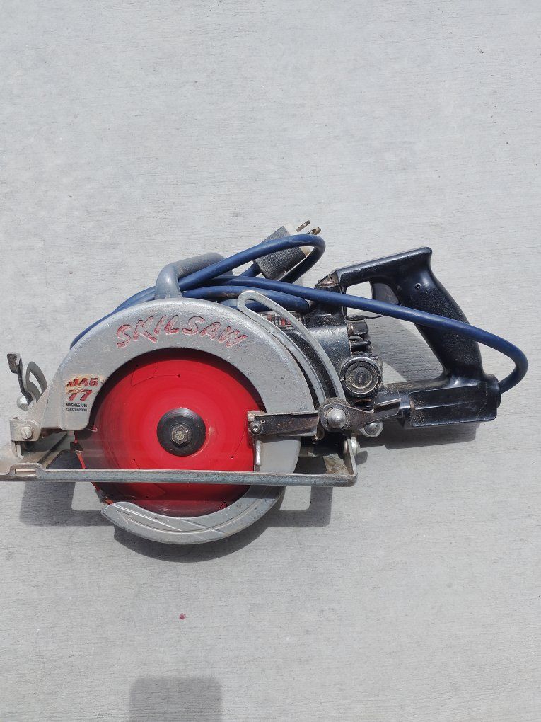 Skilsaw MAG 77 Magnesium Construction Circular Saw - Used Corded Power Tool