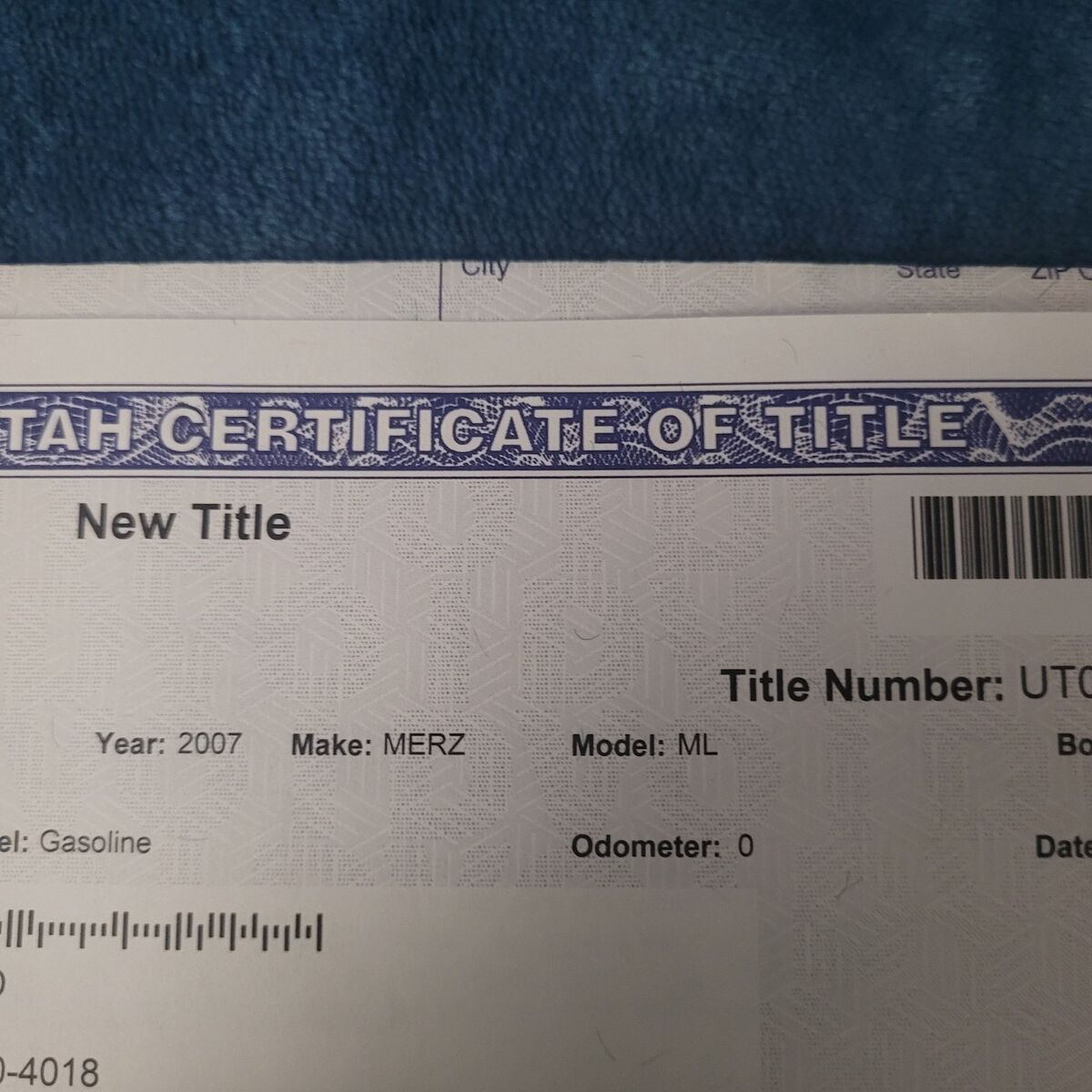 2007 Mercedes-Benz M-Class 3.0L CDI