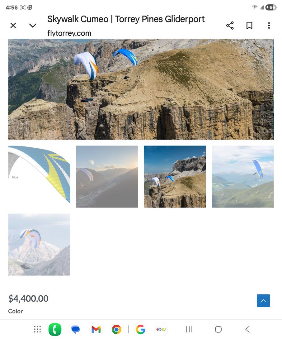 2021 SKYWALK CUMEO  XXS  55 - 77 kg EN-B WING