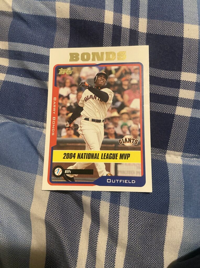Barry Bonds MVP Card RARE