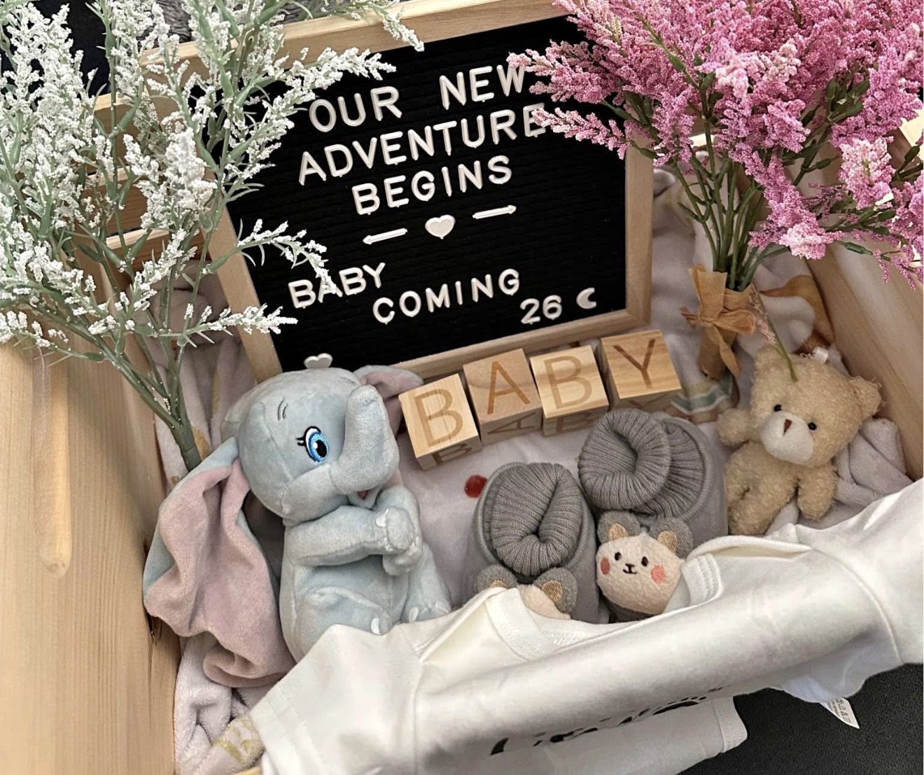 Baby Announcement Box