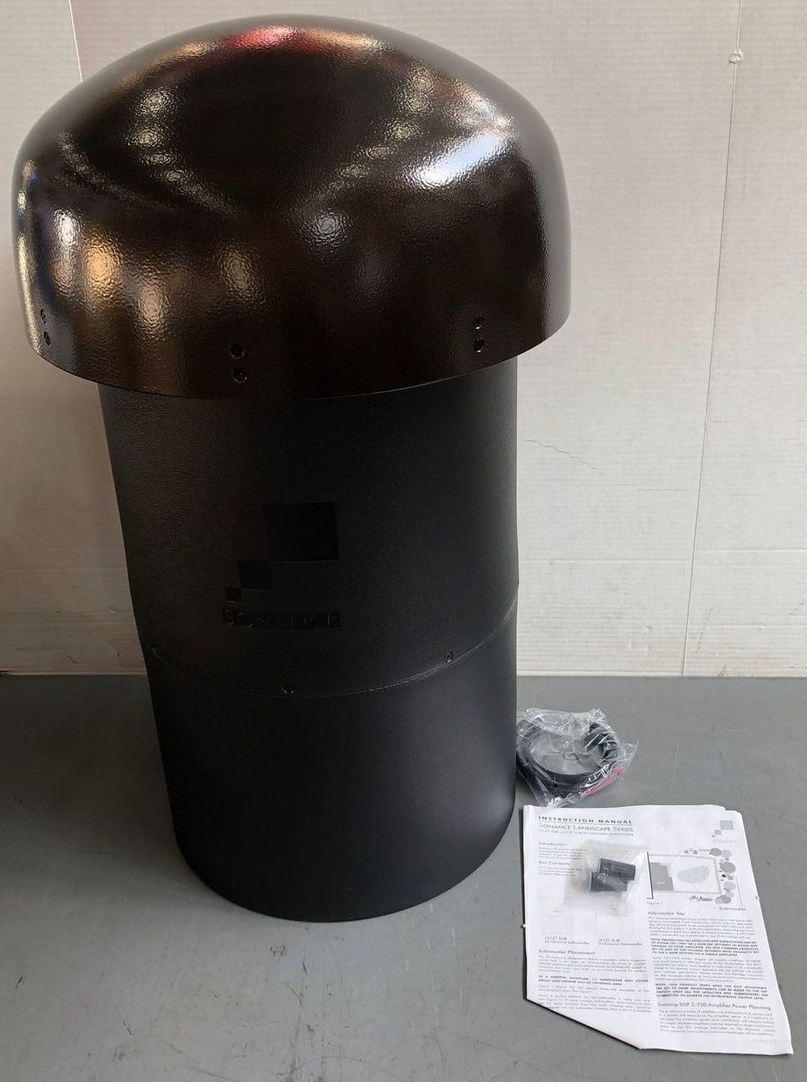 SONANCE LS12T SUB LANDSCAPE SERIES 12" PASSIVE IN-GROUND OUTDOOR SUBWOOFER - DARK BROWN