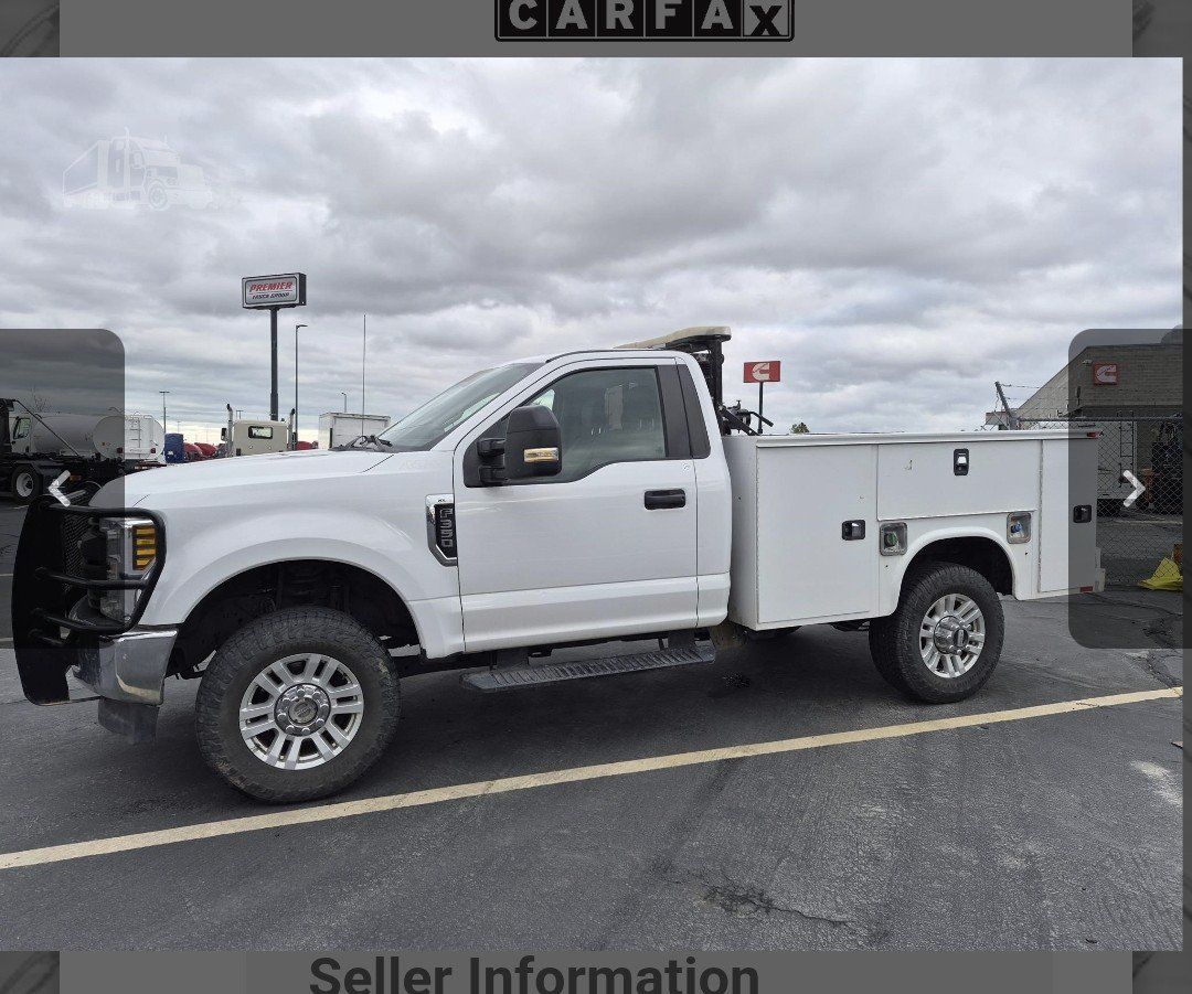 2018 F350 4x4 Diesel mechanic truck