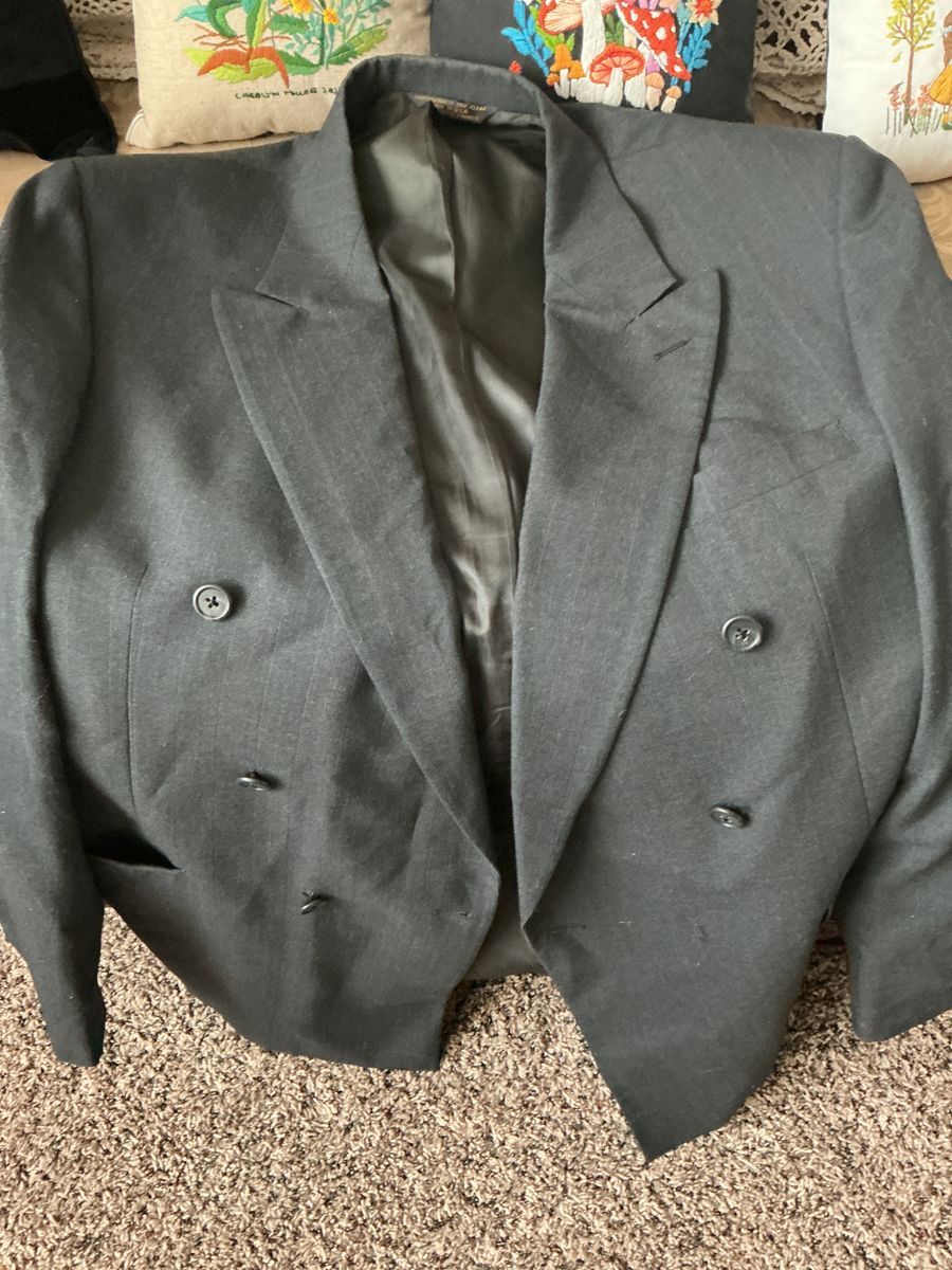 Mens Suit Coat Jacket ZCMI 42L