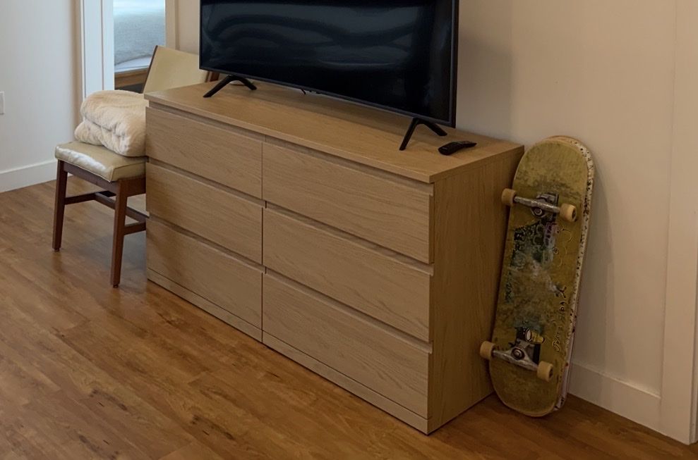 IKEA STORKLINTA 6-Drawer Dresser