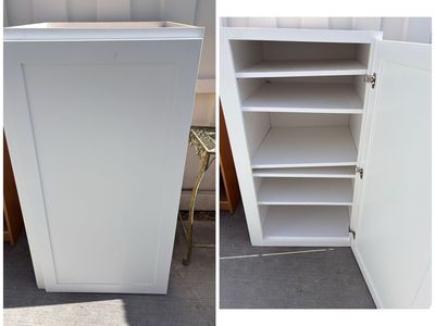 White Shaker Cabinet 47x24x26
