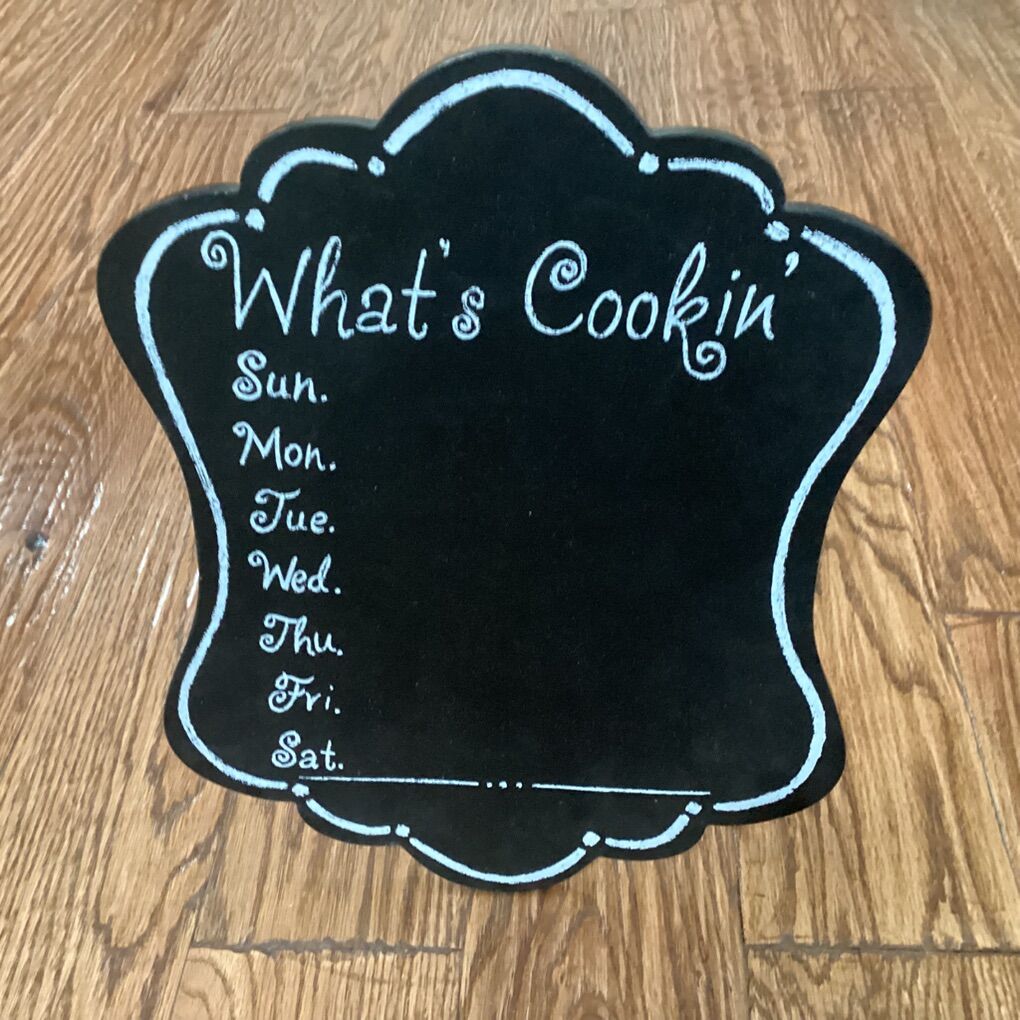 Weekly Menu Planning Stand/Prepping