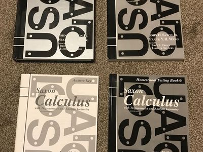 Saxon Calculus Homeschool Kit with Solutions Manual
