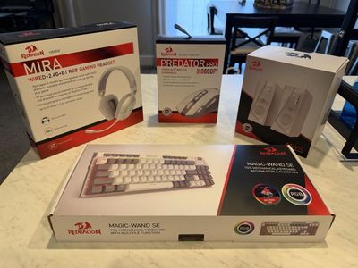 FOR SALE BRAND NEW REDRAGON GAMING SETUP $250