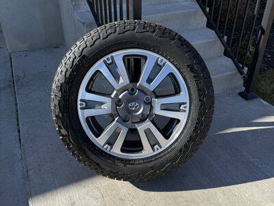 Toyota Tundra Sequoia Rims and Tires 265/60R20