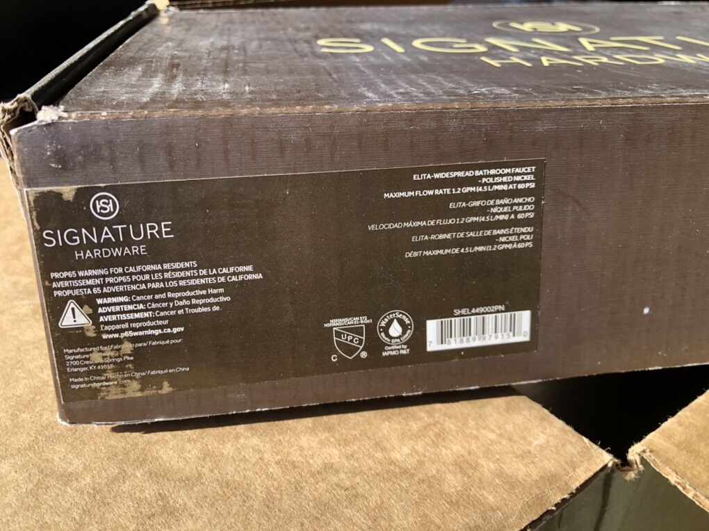 Polished Nickel Bathroom Shower Rod