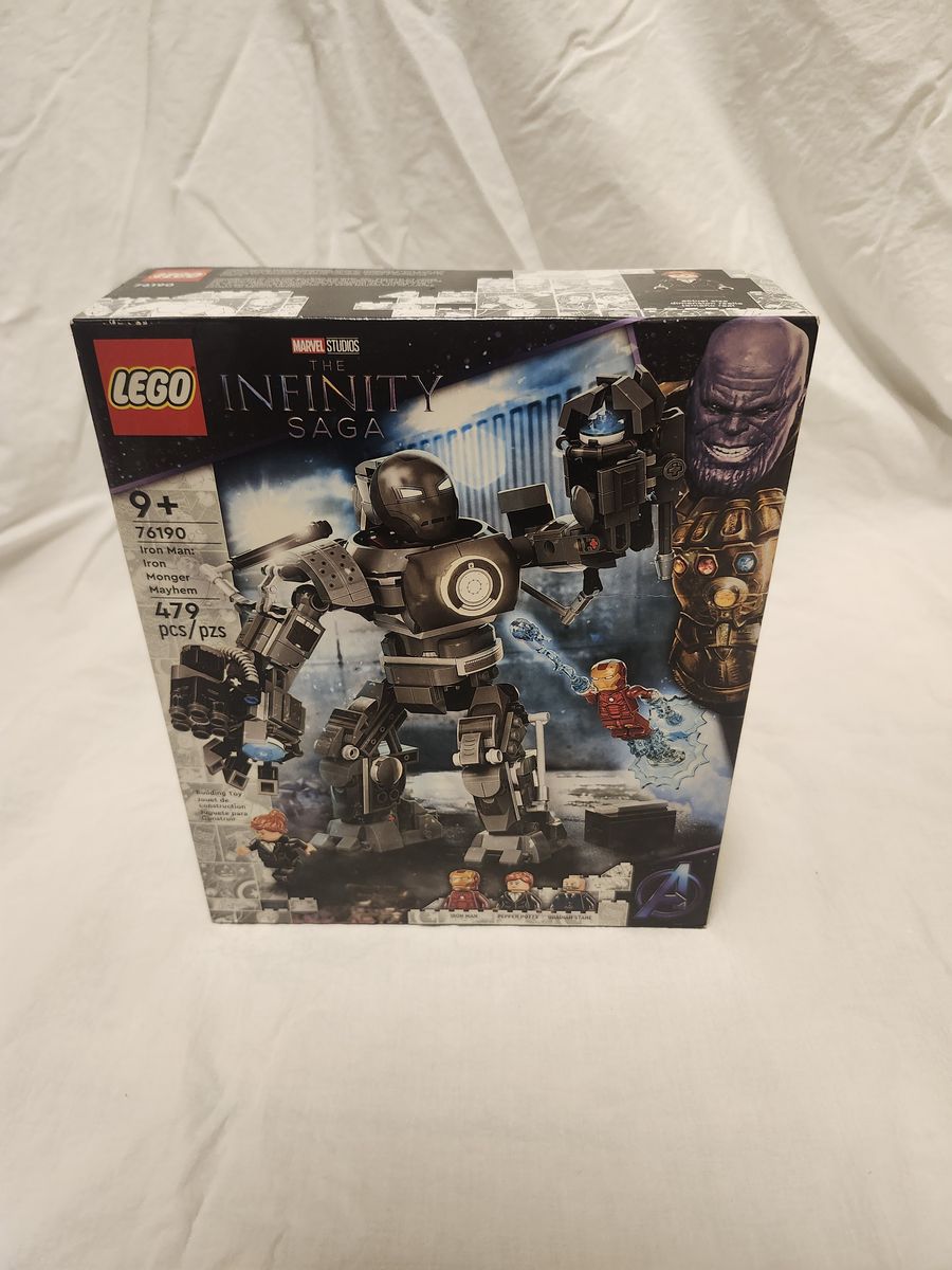 LEGO Marvel 76190 Iron Man: Iron Monger Mayhem – Sealed/New in Box