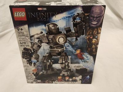 LEGO Marvel 76190 Iron Man: Iron Monger Mayhem – Sealed/New in Box