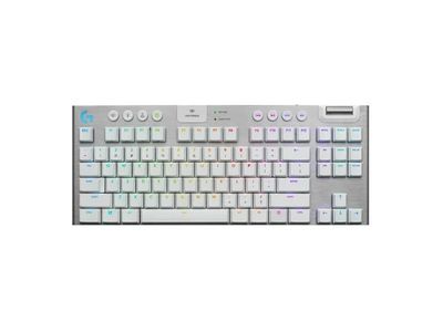 Logitech G915 TKL Wireless Keyboard (White) Lightly Used