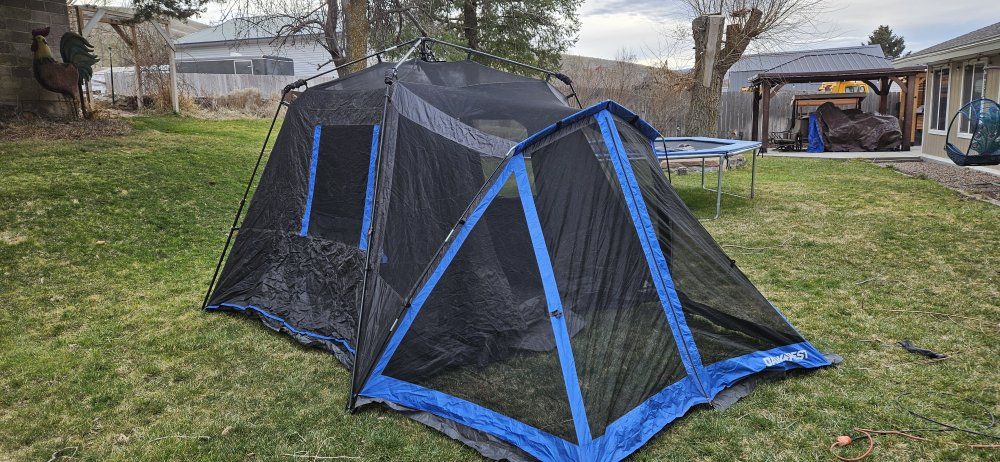 Ozark Trails 6 person instant dark rest cabin tent