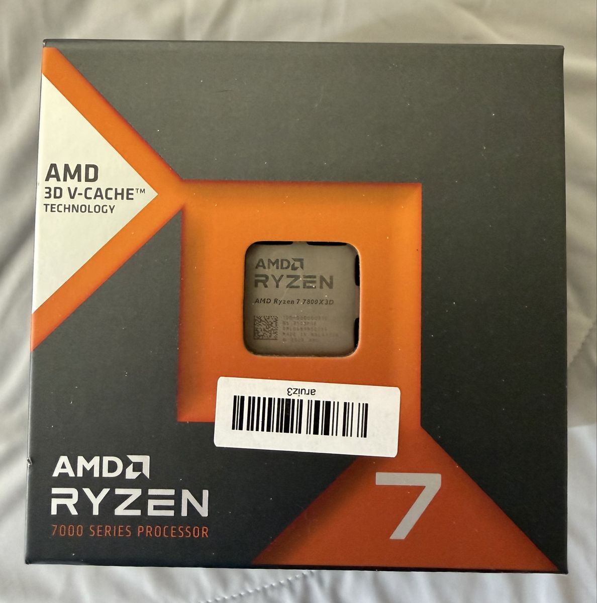 AMD Ryzen 7 7800x3D CPU