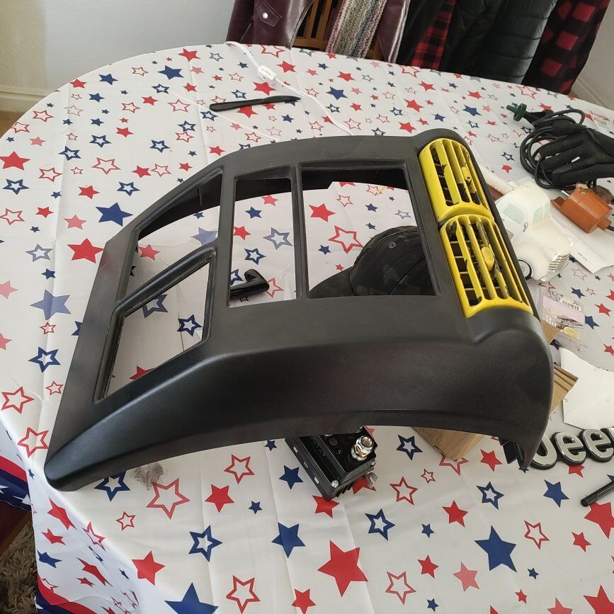 doubled in dash kit for TJ