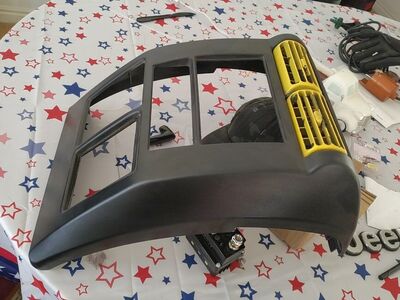 doubled in dash kit for TJ