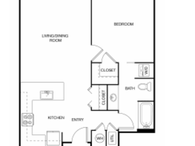 Lease Takeover – 1b1b at Seven Skies Apartments (A16 Floor Plan, Sandy, UT)