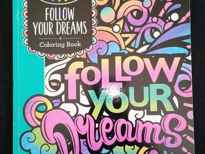 Follow Your Dreams Coloring Book