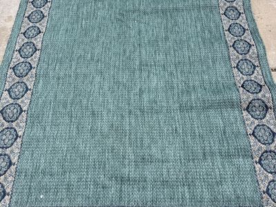 New. Karastan 5x8 Indoor/Outdoor Area Rug