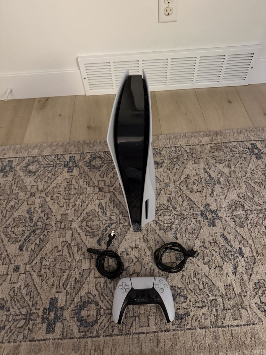 Sony PlayStation 5 Console with Controller and Cables